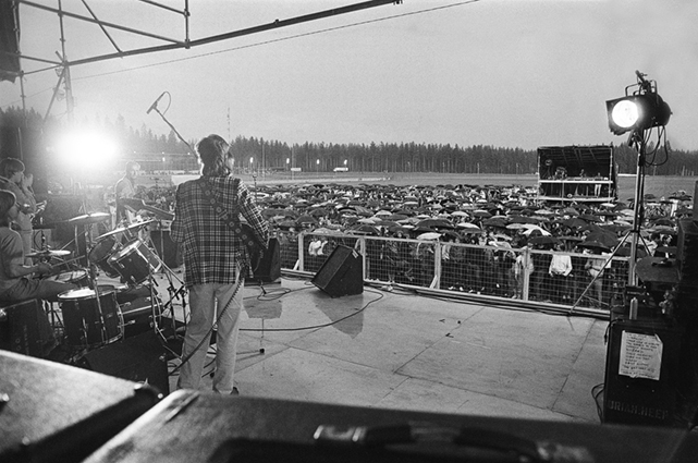 Meatballs Rapu ja Muikku festivaaleilla Mikkelissä 21.7.1984